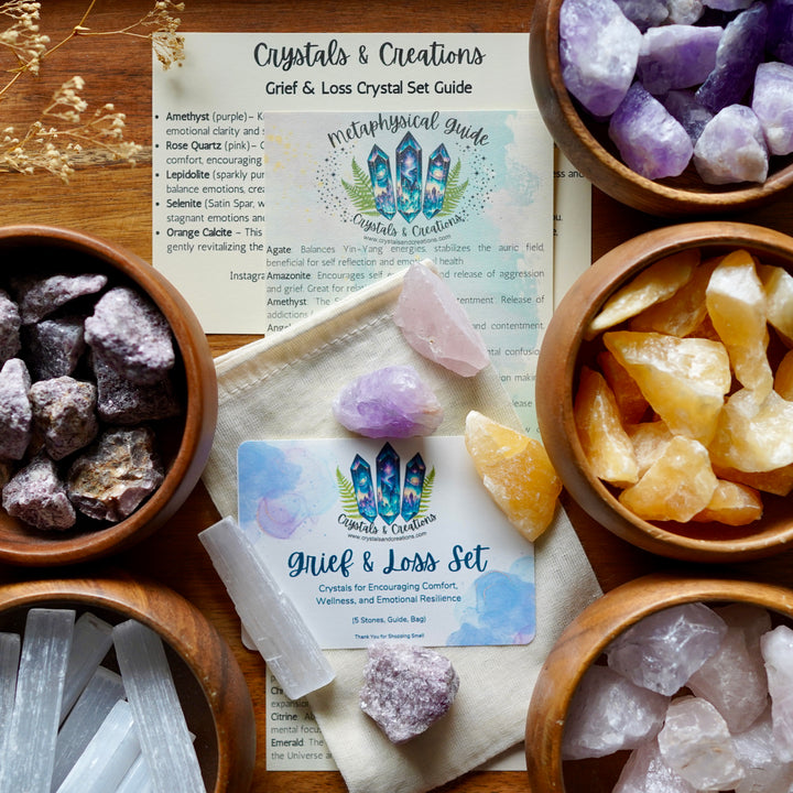 Crystals for grief and loss